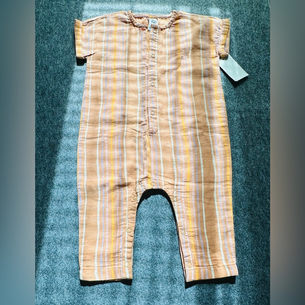 Open Edit Striped Baby Romper – NWT
